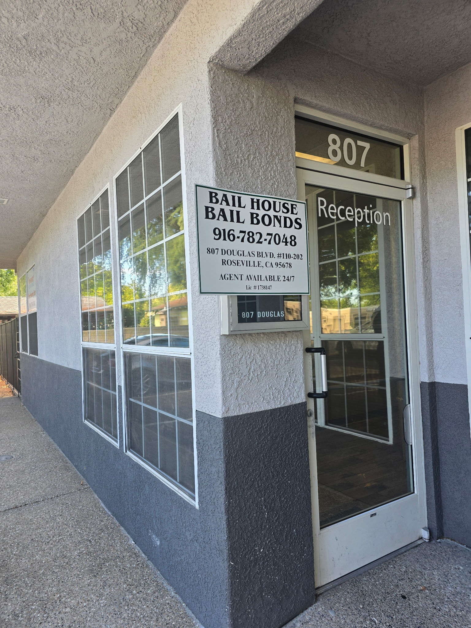 Bail House Roseville outside